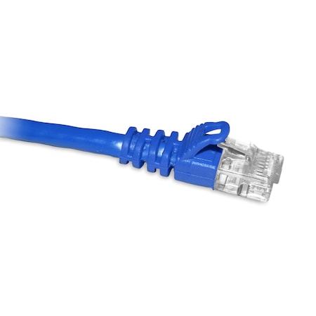 Enet Enet Cat6A Blue 6 Foot w/ Snagless Molded Boot (Utp) Network Patch C6A-BL-6-ENC